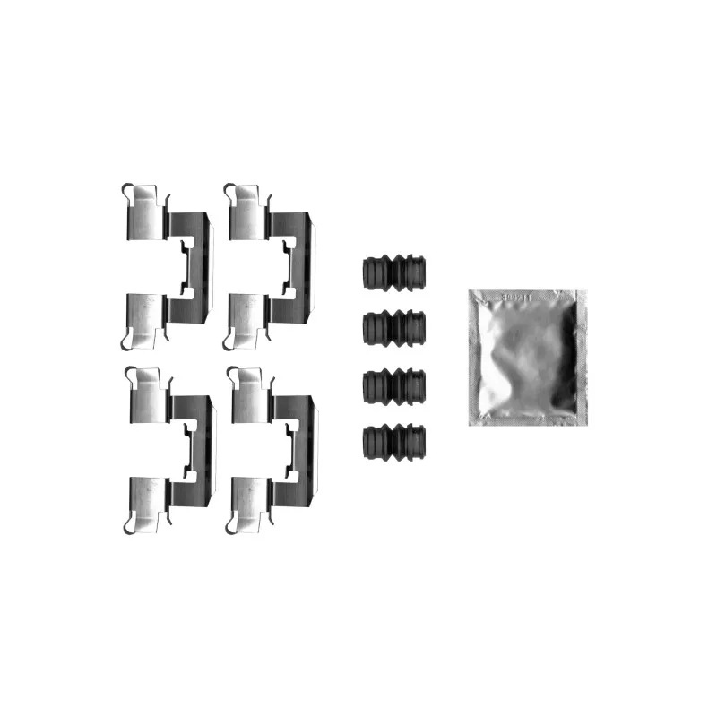 Kit d'accessoires, plaquette de frein à disque TEXTAR 82543900