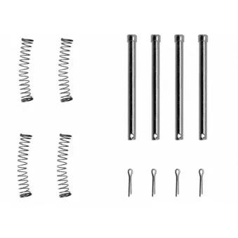 Kit d'accessoires, plaquette de frein à disque TEXTAR 82545000