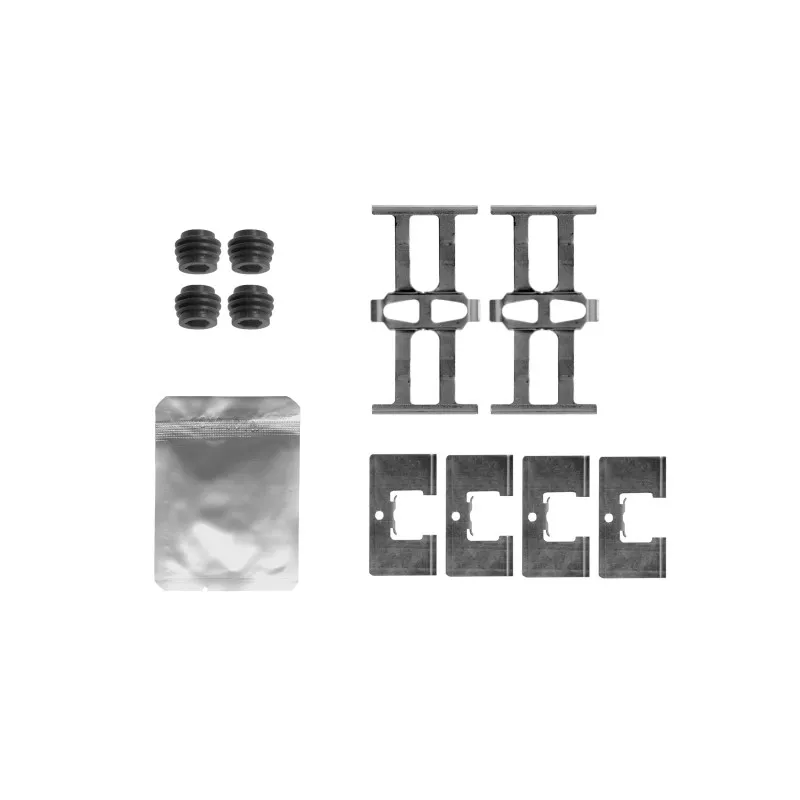 Kit d'accessoires, plaquette de frein à disque TEXTAR 82545100