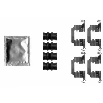 Kit d'accessoires, plaquette de frein à disque TEXTAR 82546800