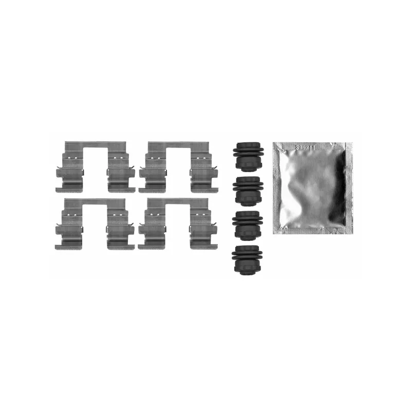 Kit d'accessoires, plaquette de frein à disque TEXTAR 82546900