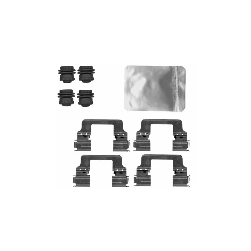Kit d'accessoires, plaquette de frein à disque TEXTAR 82547000
