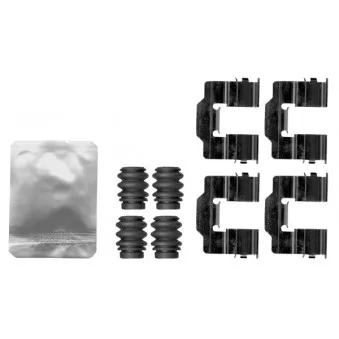 Kit d'accessoires, plaquette de frein à disque TEXTAR 82547100