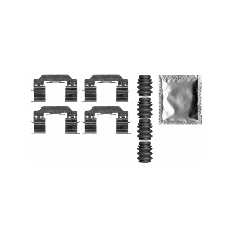 Kit d'accessoires, plaquette de frein à disque TEXTAR 82547300