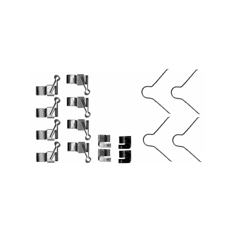 Kit d'accessoires, plaquette de frein à disque TEXTAR 82547400