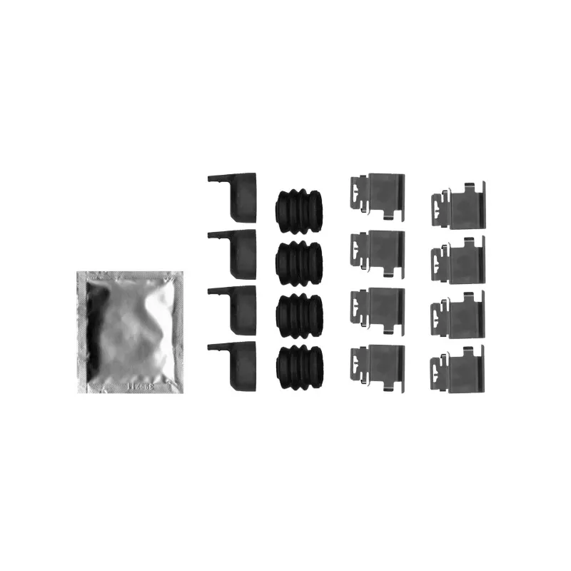 Kit d'accessoires, plaquette de frein à disque TEXTAR 82548600