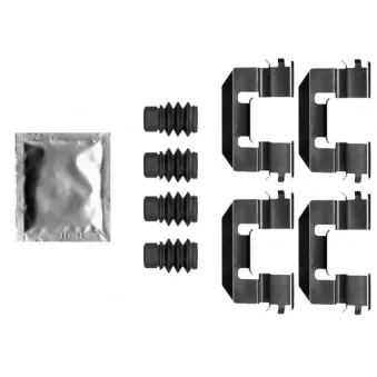 Kit d'accessoires, plaquette de frein à disque TEXTAR 82549200