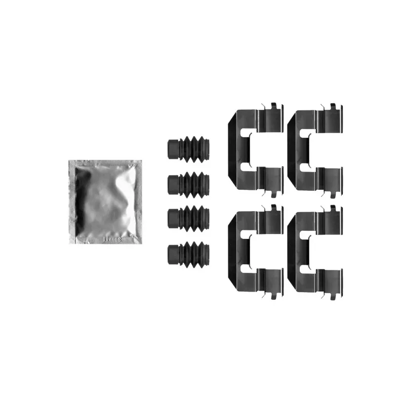 Kit d'accessoires, plaquette de frein à disque TEXTAR 82549200