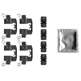 Kit d'accessoires, plaquette de frein à disque TEXTAR 82550900
