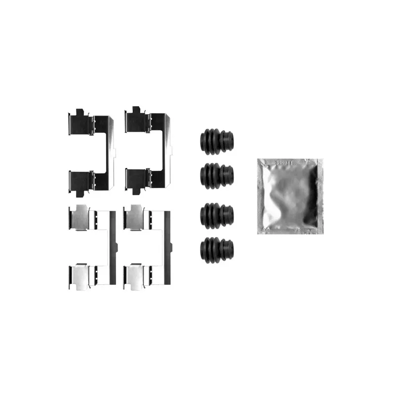 Kit d'accessoires, plaquette de frein à disque TEXTAR 82551000