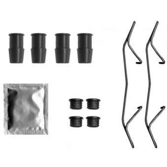 Kit d'accessoires, étrier de frein TEXTAR 82551200