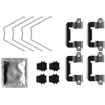 Kit d'accessoires, plaquette de frein à disque TEXTAR 82551900