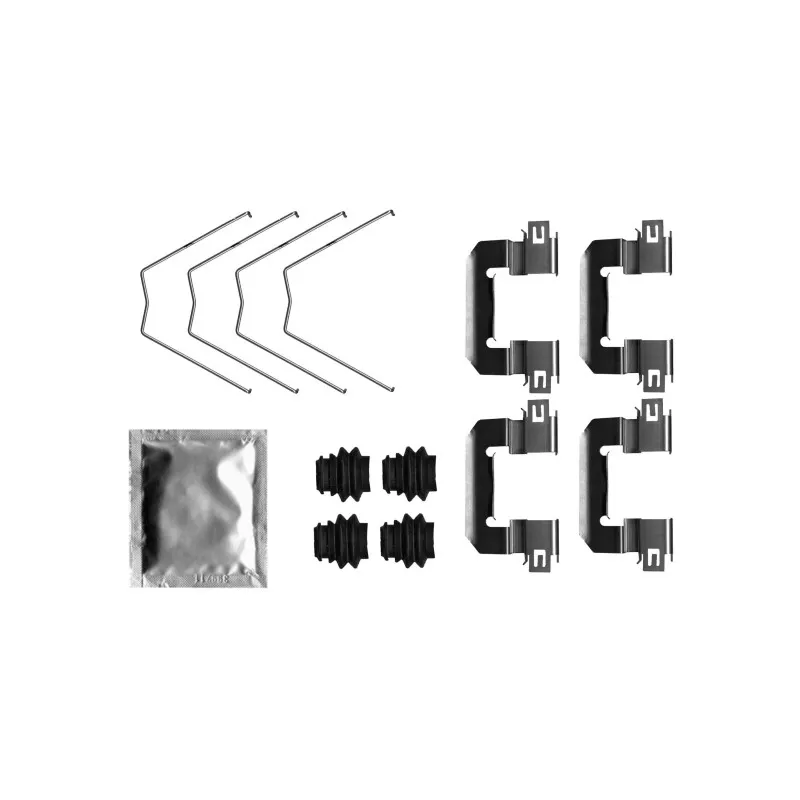Kit d'accessoires, plaquette de frein à disque TEXTAR 82551900