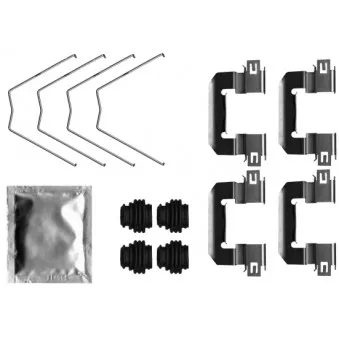 Kit d'accessoires, plaquette de frein à disque TEXTAR 82552000