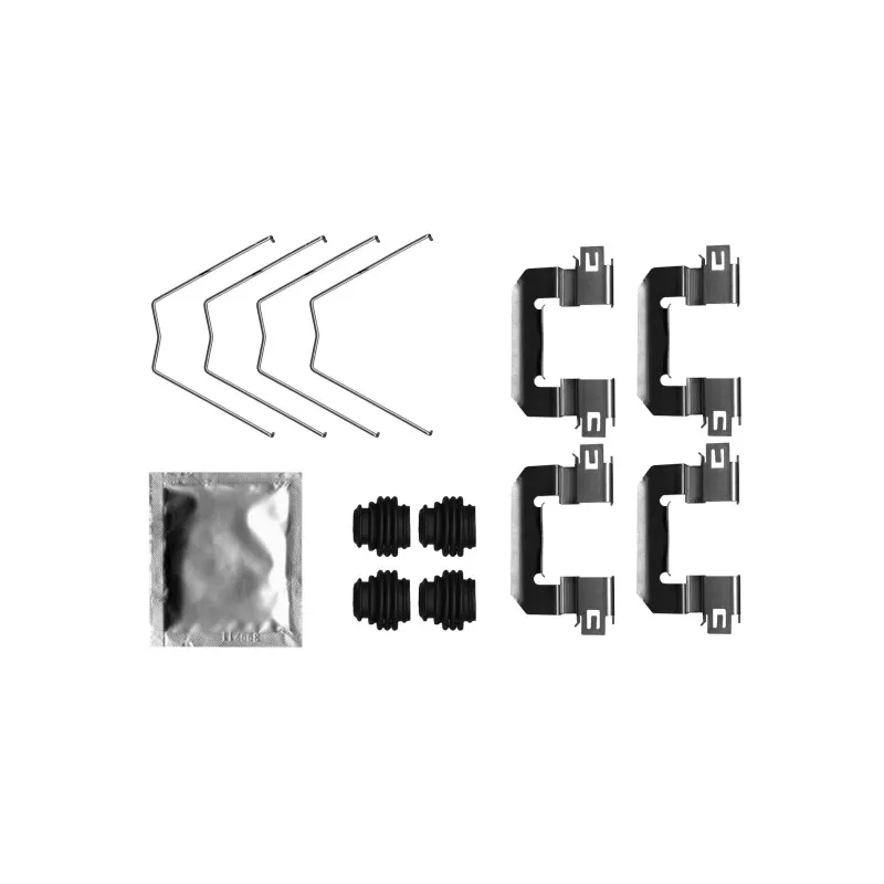Kit d'accessoires, plaquette de frein à disque TEXTAR 82552000
