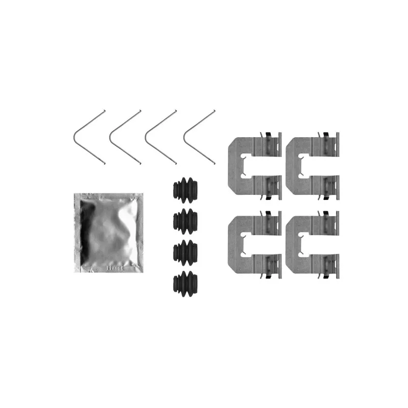 Kit d'accessoires, plaquette de frein à disque TEXTAR 82552200