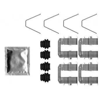 Kit d'accessoires, plaquette de frein à disque TEXTAR 82552700