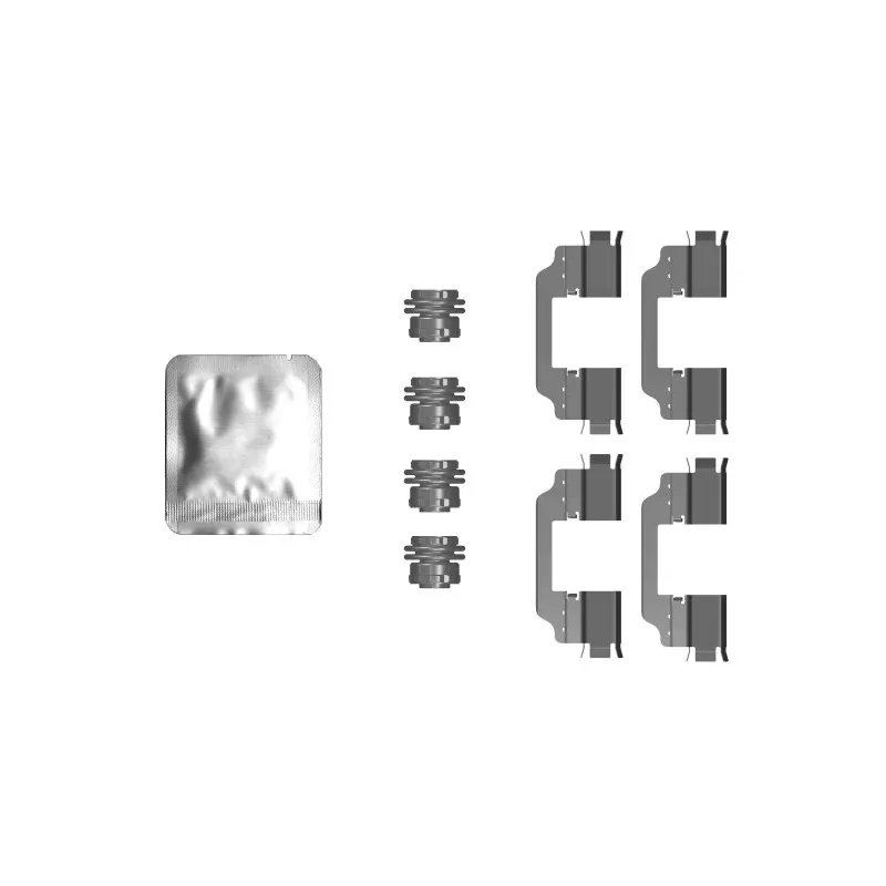 Kit d'accessoires, plaquette de frein à disque TEXTAR 82553000