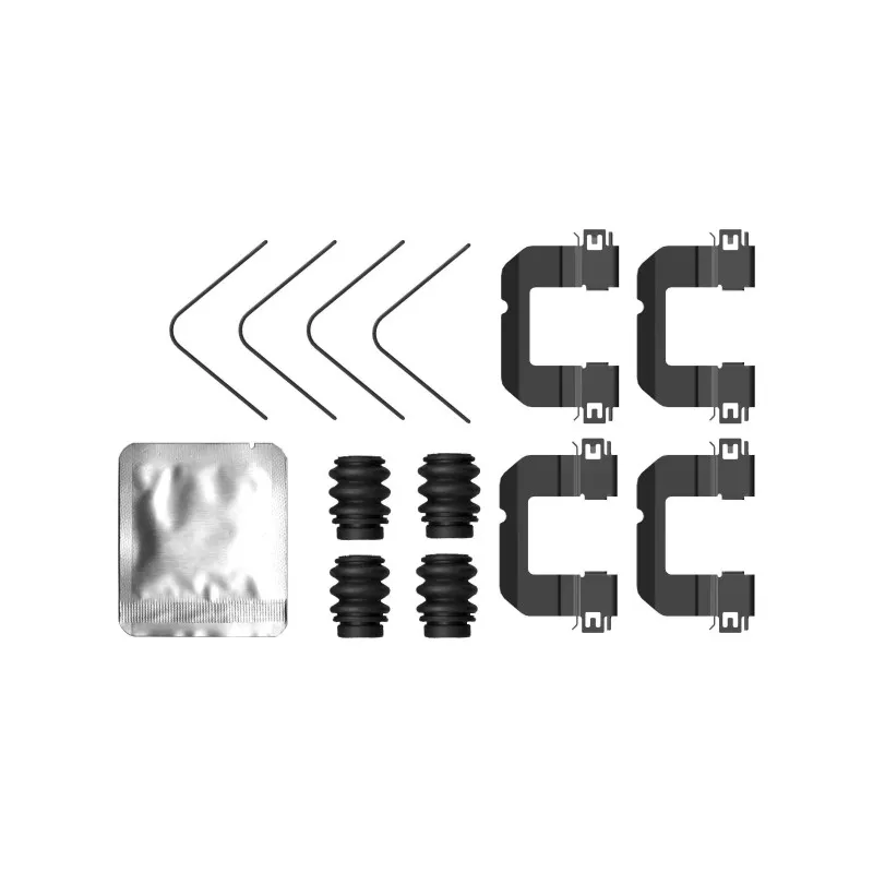 Kit d'accessoires, plaquette de frein à disque TEXTAR 82553400