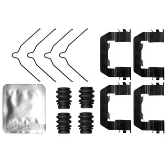 Kit d'accessoires, plaquette de frein à disque TEXTAR 82554100
