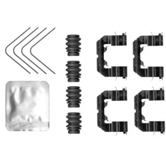 Kit d'accessoires, plaquette de frein à disque TEXTAR 82554300