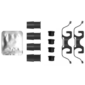Kit d'accessoires, étrier de frein TEXTAR 82554400
