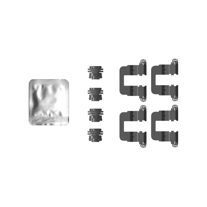 Kit d'accessoires, plaquette de frein à disque TEXTAR 82554500
