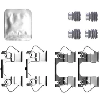 Kit d'accessoires, plaquette de frein à disque TEXTAR 82555300