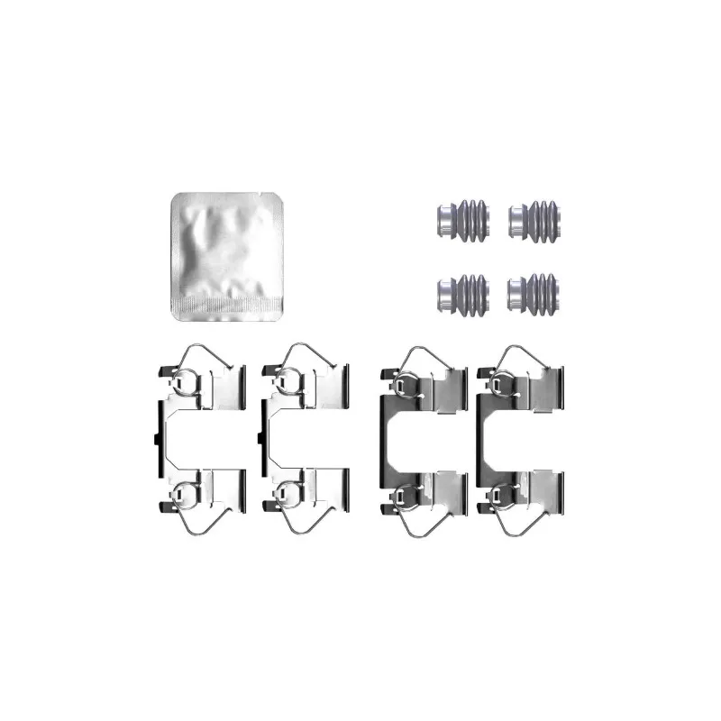 Kit d'accessoires, plaquette de frein à disque TEXTAR 82555300