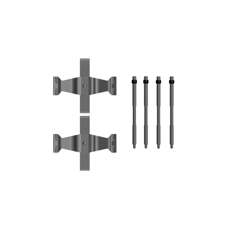 Kit d'accessoires, plaquette de frein à disque TEXTAR 82555400