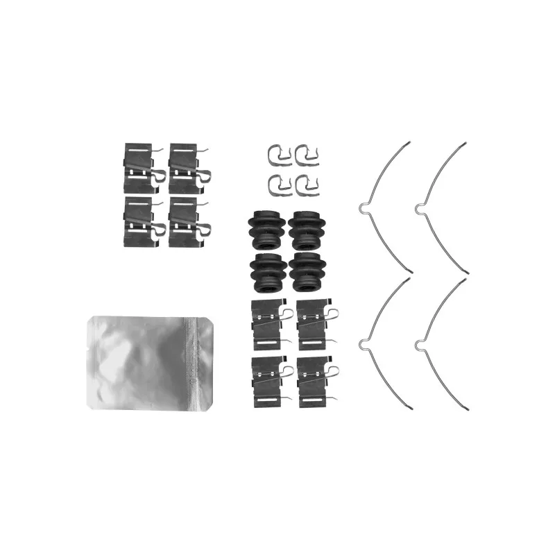 Kit d'accessoires, plaquette de frein à disque TEXTAR 82555600