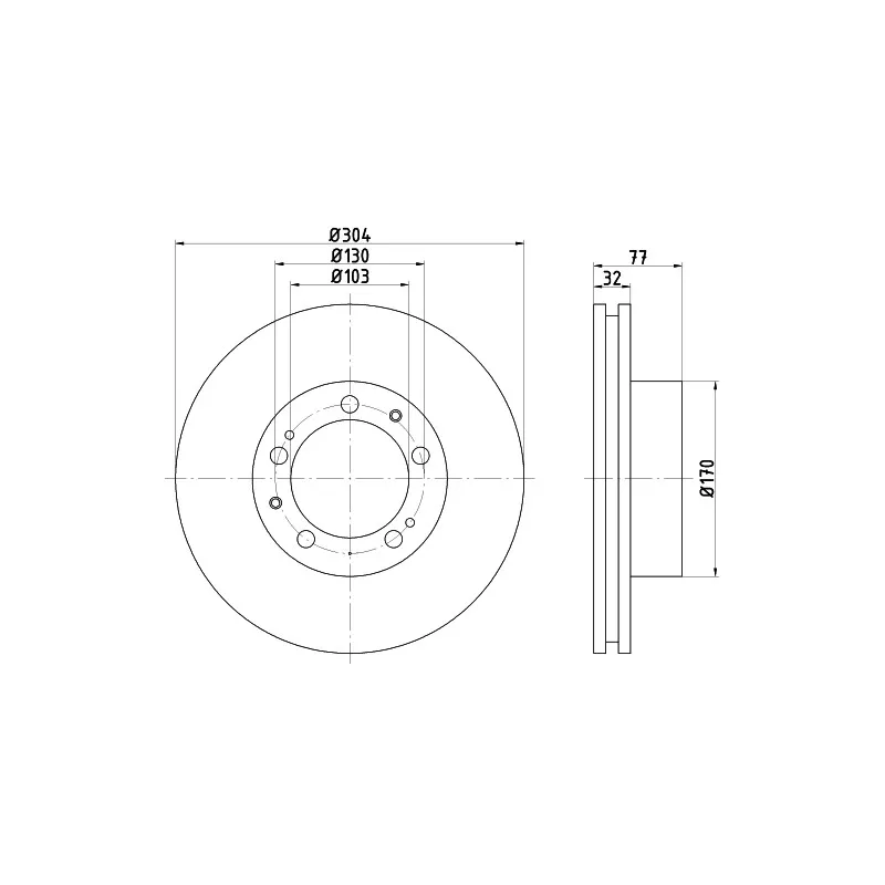 Disque de frein avant gauche TEXTAR 92039900