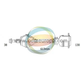 Arbre de transmission ODM-MULTIPARTS 18-211640