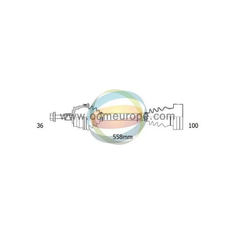 Arbre de transmission ODM-MULTIPARTS 18-211890