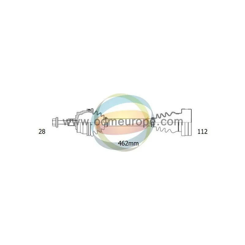 Arbre de transmission ODM-MULTIPARTS 18-213170