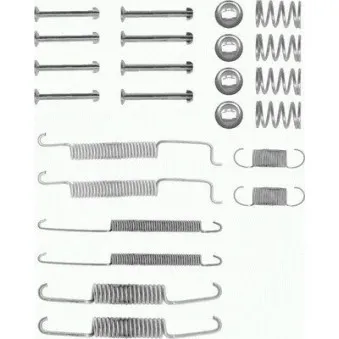 Kit d'accessoires, mâchoire de frein TEXTAR 97000500