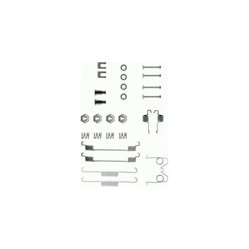 Kit d'accessoires, mâchoire de frein TEXTAR 97000900