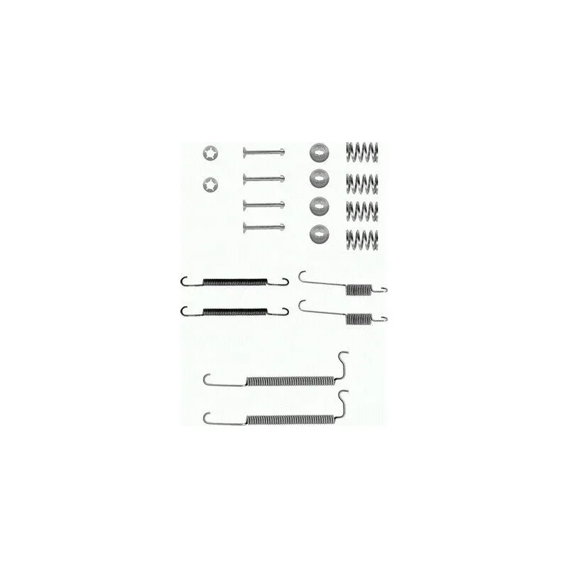 Kit d'accessoires, mâchoire de frein TEXTAR 97001000