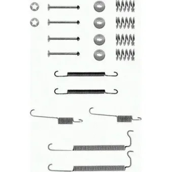 Kit d'accessoires, mâchoire de frein TEXTAR 97001100