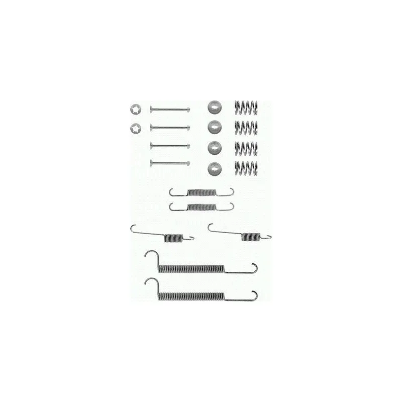 Kit d'accessoires, mâchoire de frein TEXTAR 97001200