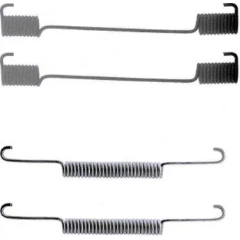 Kit d'accessoires, mâchoire de frein TEXTAR 97001300
