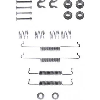 Kit d'accessoires, mâchoire de frein TEXTAR 97001500
