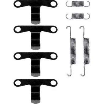 Kit d'accessoires, mâchoires de frein de stationnement TEXTAR 97002200
