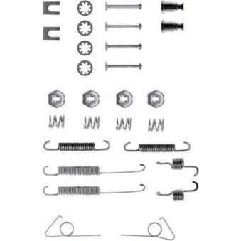 Kit d'accessoires, mâchoire de frein TEXTAR