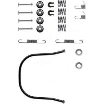 Kit d'accessoires, mâchoire de frein TEXTAR 97003300