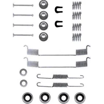 Kit d'accessoires, mâchoire de frein TEXTAR 97003400