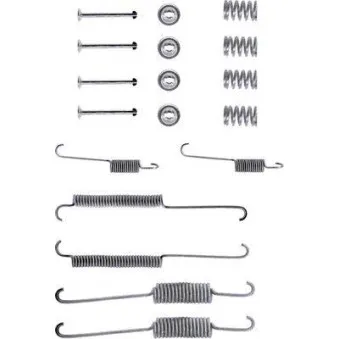Kit d'accessoires, mâchoire de frein TEXTAR 97003800