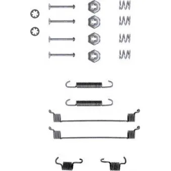 Kit d'accessoires, mâchoire de frein TEXTAR 97004700