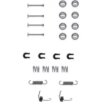 Kit d'accessoires, mâchoire de frein TEXTAR 97004900