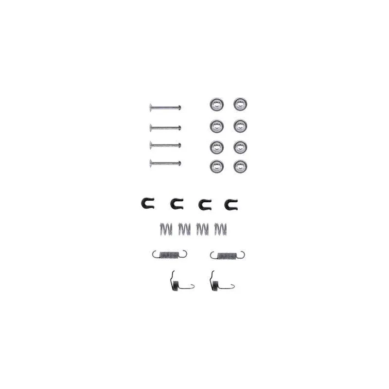 Kit d'accessoires, mâchoire de frein TEXTAR 97004900